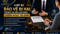 Luật sư bảo vệ bị hại trong vụ án lừa đảo