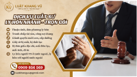 Dịch vụ ly hôn nhanh trọn gói tại Tp Hồ Chí Minh